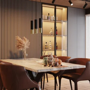 Obesna svetilka LOOPEZ 2 črna/zlata