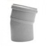 PP odtočno koleno 15st