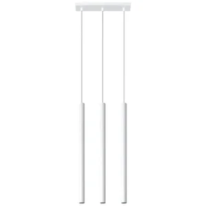 Obesna svetilka PASTELO 3 bela