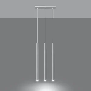 Obesna svetilka PASTELO 3 bela