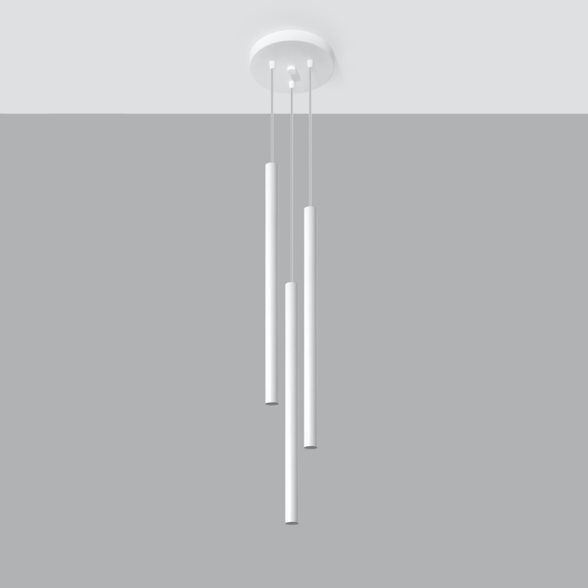 Obesna svetilka PASTELO 3P bela