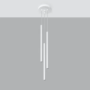 Obesna svetilka PASTELO 3P bela