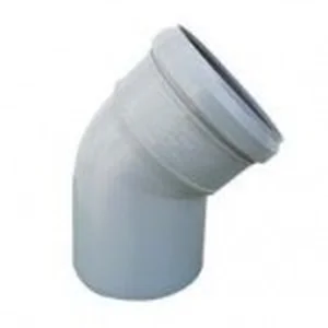 PP odtočno koleno 45st