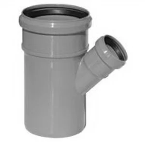 PP odtočni odcep enojni 45st