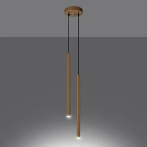 Obesna svetilka PASTELO 2 zlata