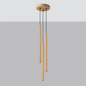 Obesna svetilka PASTELO 3P zlata