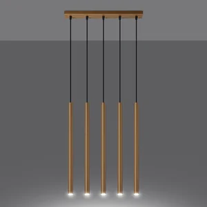 Obesna svetilka PASTELO 5L zlata