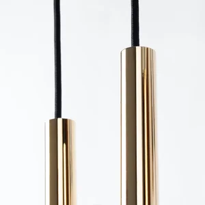 Obesna svetilka PASTELO 3P polirano zlato