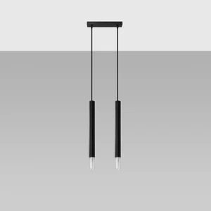 Obesna svetilka WEZYR 2 črna