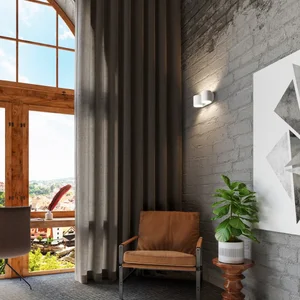 Stenska svetilka ORBIS 2 bela (26x12x10cm)