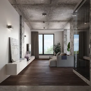 Stropna svetilka QUAD siva (20x10x10cm)