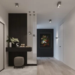 Stropna svetilka QUAD 2 siva (26x11x12cm)