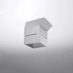 Stropna svetilka LOBO siva (10x10x10cm)