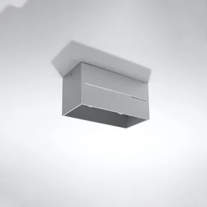 Stropna svetilka LOBO 2 siva (20x10x10cm)