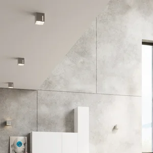 Stropna svetilka PIXAR siva (10x10x10cm)