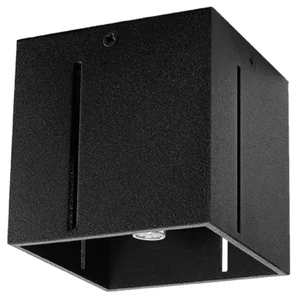 Stropna svetilka PIXAR črna (10x10x10cm)