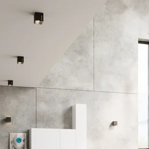 Stropna svetilka PIXAR črna (10x10x10cm)