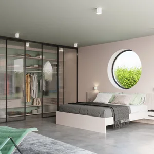 Stropna svetilka INEZ bela (10x10x10cm)