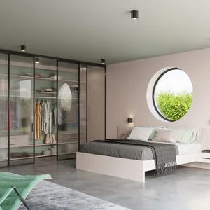 Stropna svetilka INEZ črna (10x10x10cm)