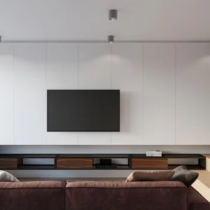 Stropna svetilka TIUBE siva (12x12x11cm)