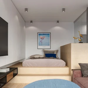 Stropna svetilka TIUBE siva (12x12x11cm)