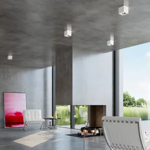 Stropna svetilka BLAKE bela (12x12x11cm)