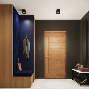 Stropna svetilka HATI črna (12x12x11cm)