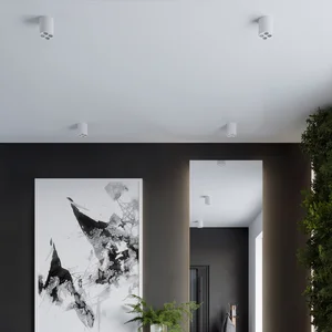 Stropna svetilka ZOE bela LED (7.2x7.2x8.3cm)