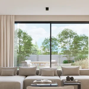 Stropna svetilka OZZY črna LED (9.5x9.5x8.3cm)