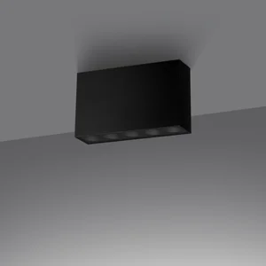 Stropna svetilka SOLE črna LED (13.7x3.5x8.3cm)