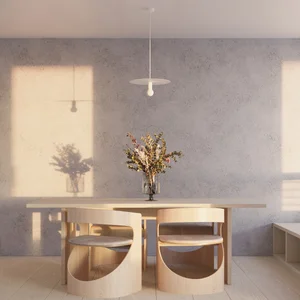 Obesna svetilka FLAVIO bela (40x40x105cm)