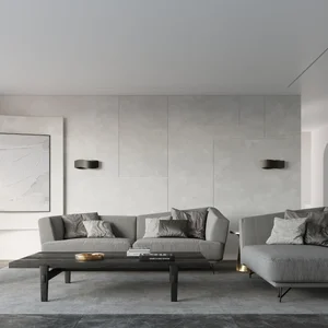 Stenska svetilka TILA 30 črna (30x11x13cm)