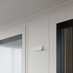 Stenska svetilka ALIZA bela (40x6x15cm)