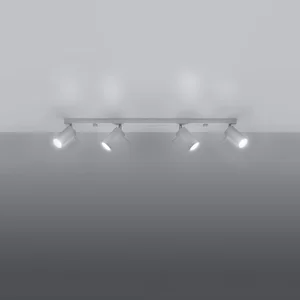 Stropna svetilka RING 4L bela (80x6x16cm)