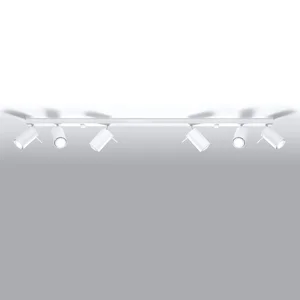Stropna svetilka RING 6L bela (118x6x16cm)