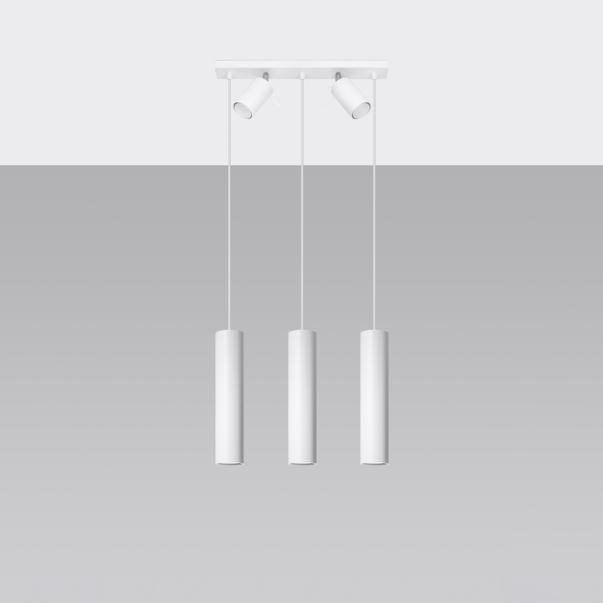 Obesna svetilka RING 3 bela (45x5x100cm)