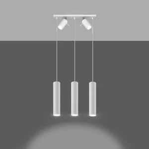 Obesna svetilka RING 3 bela (45x5x100cm)