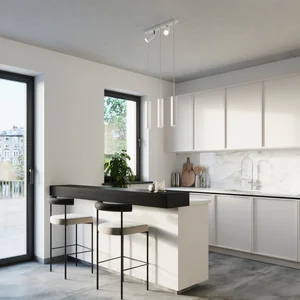 Obesna svetilka RING 3 bela (45x5x100cm)