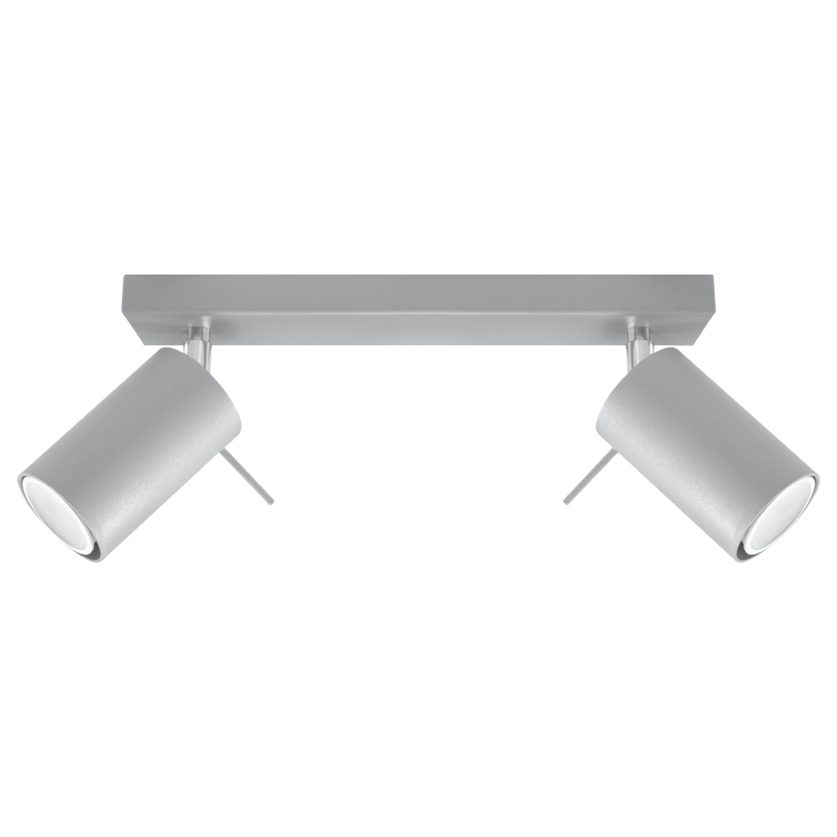 Stropna svetilka RING 2 siva (30x6x16cm)