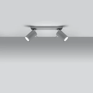 Stropna svetilka RING 2 siva (30x6x16cm)