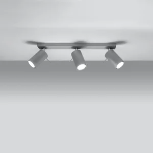 Stropna svetilka RING 3 siva (45x6x16cm)