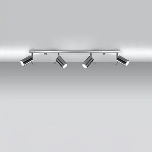 Stropna svetilka RING 4L krom (80x6x16cm)