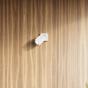 Stenska svetilka MERIDA bela (8x16x8cm)