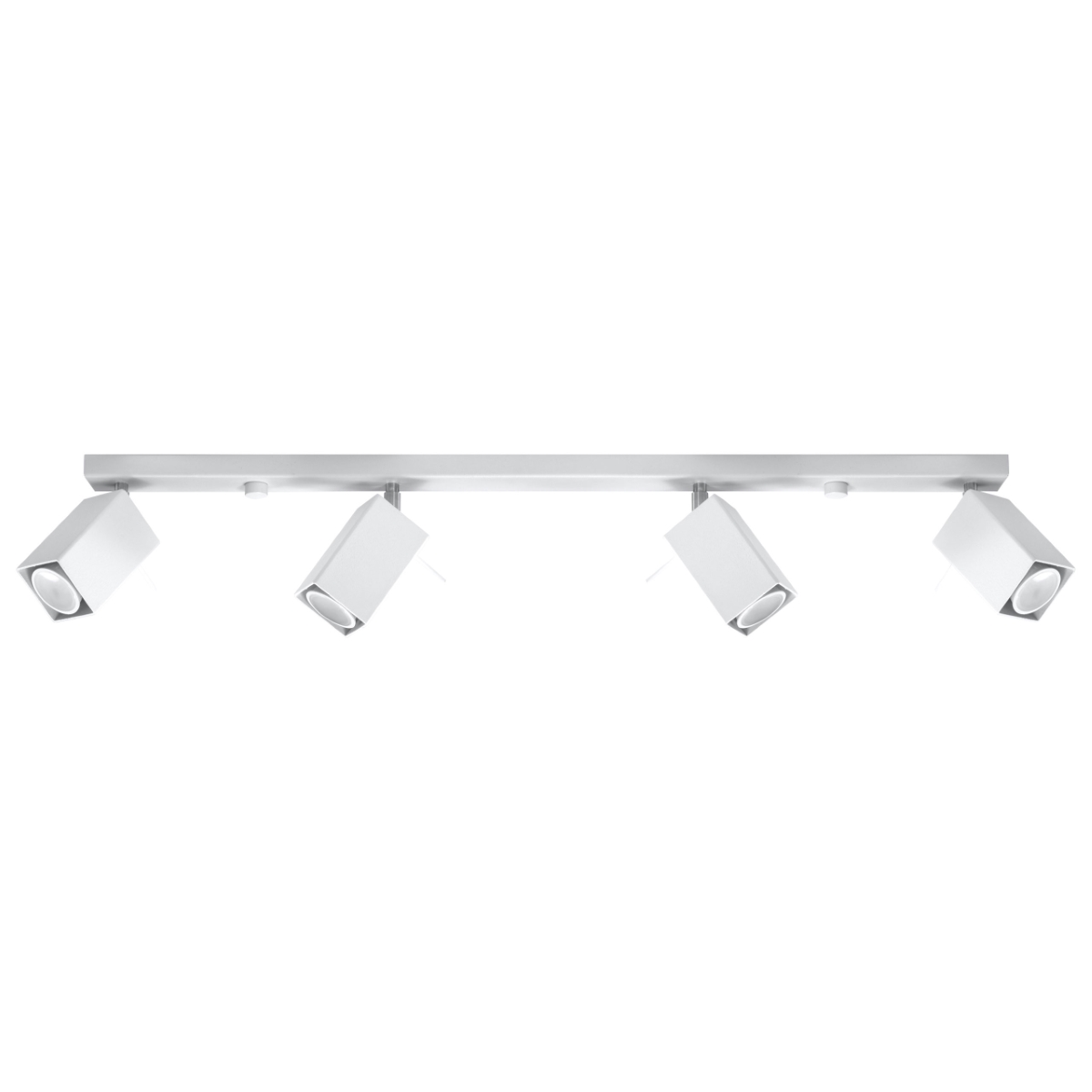 Stropna svetilka MERIDA 4L bela (80x6x16cm)