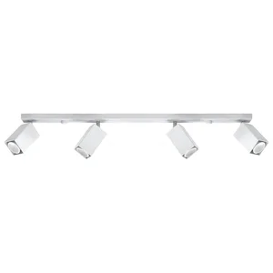 Stropna svetilka MERIDA 4L bela (80x6x16cm)
