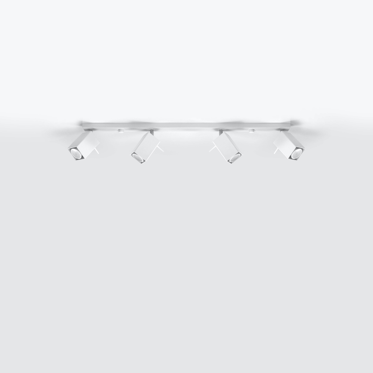 Stropna svetilka MERIDA 4L bela (80x6x16cm)