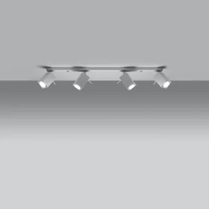 Stropna svetilka MERIDA 4L bela (80x6x16cm)