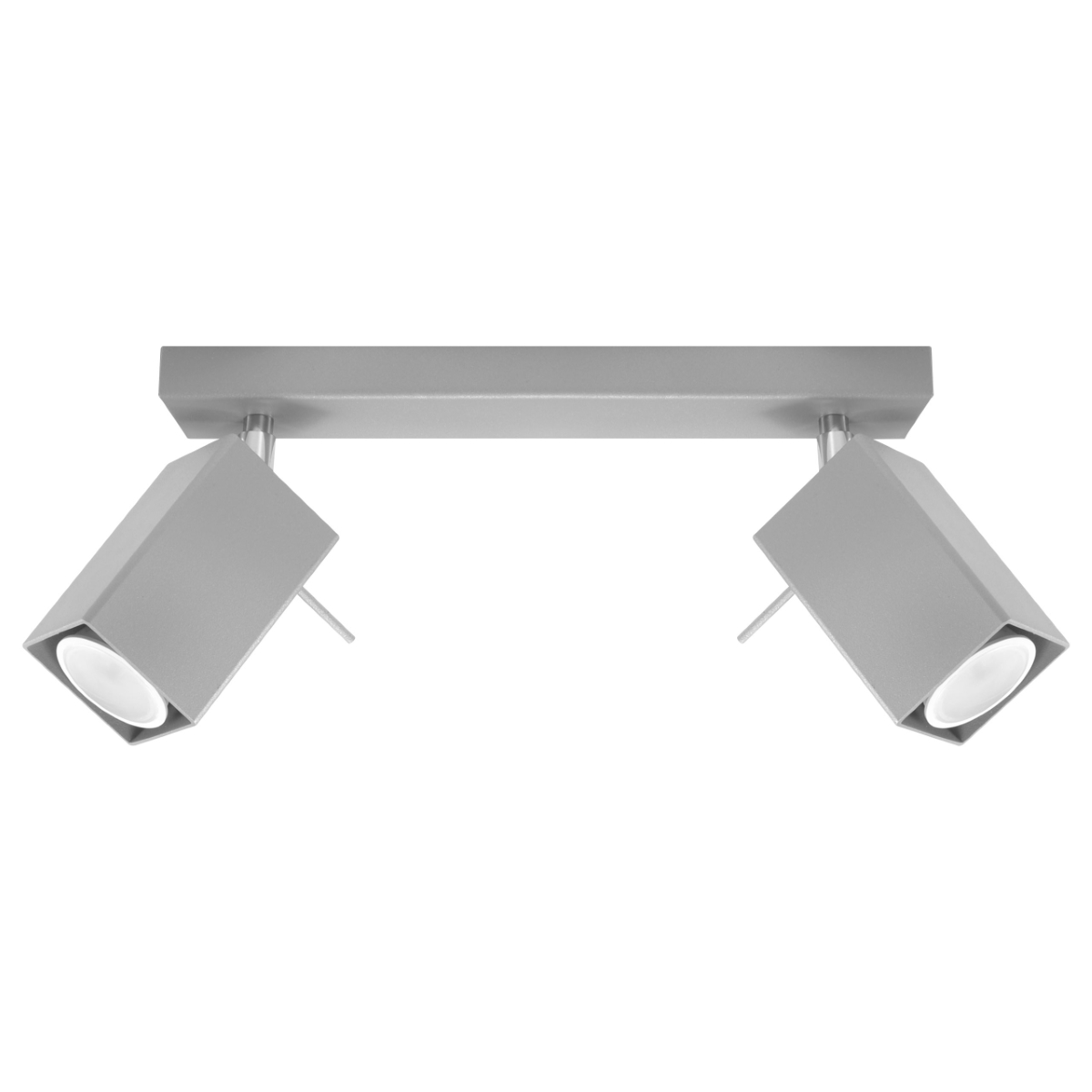 Stropna svetilka MERIDA 2 siva (30x6x16cm)