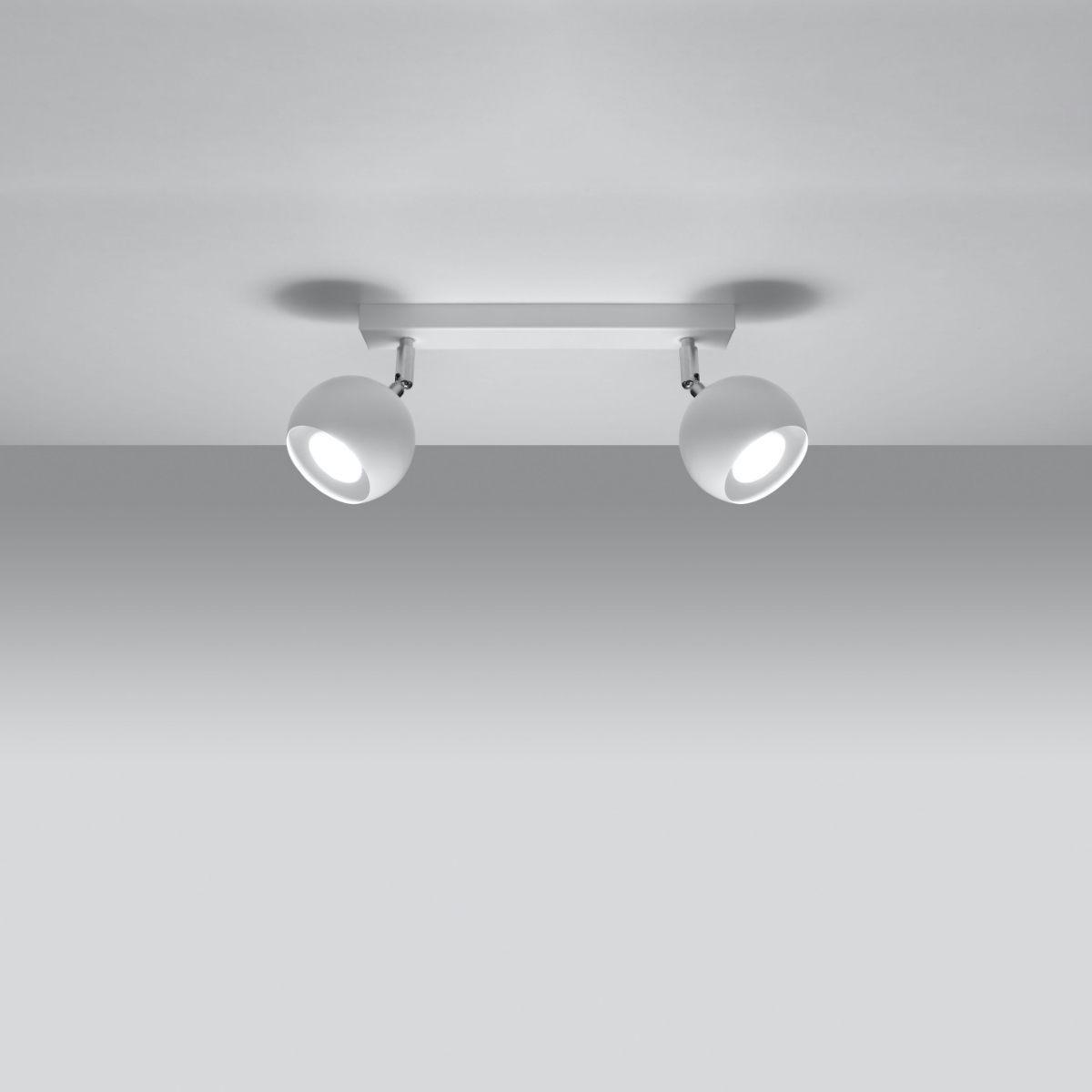 Stropna svetilka OCULARE 2 bela (30x10x16cm)