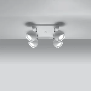 Stropna svetilka OCULARE 4 bela (25x25x16cm)